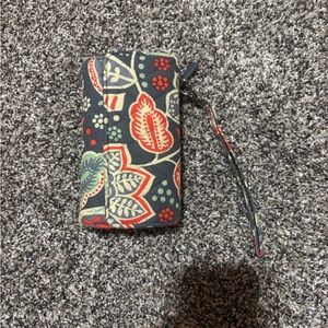 Vera Bradley Floral Patterned Wristlet